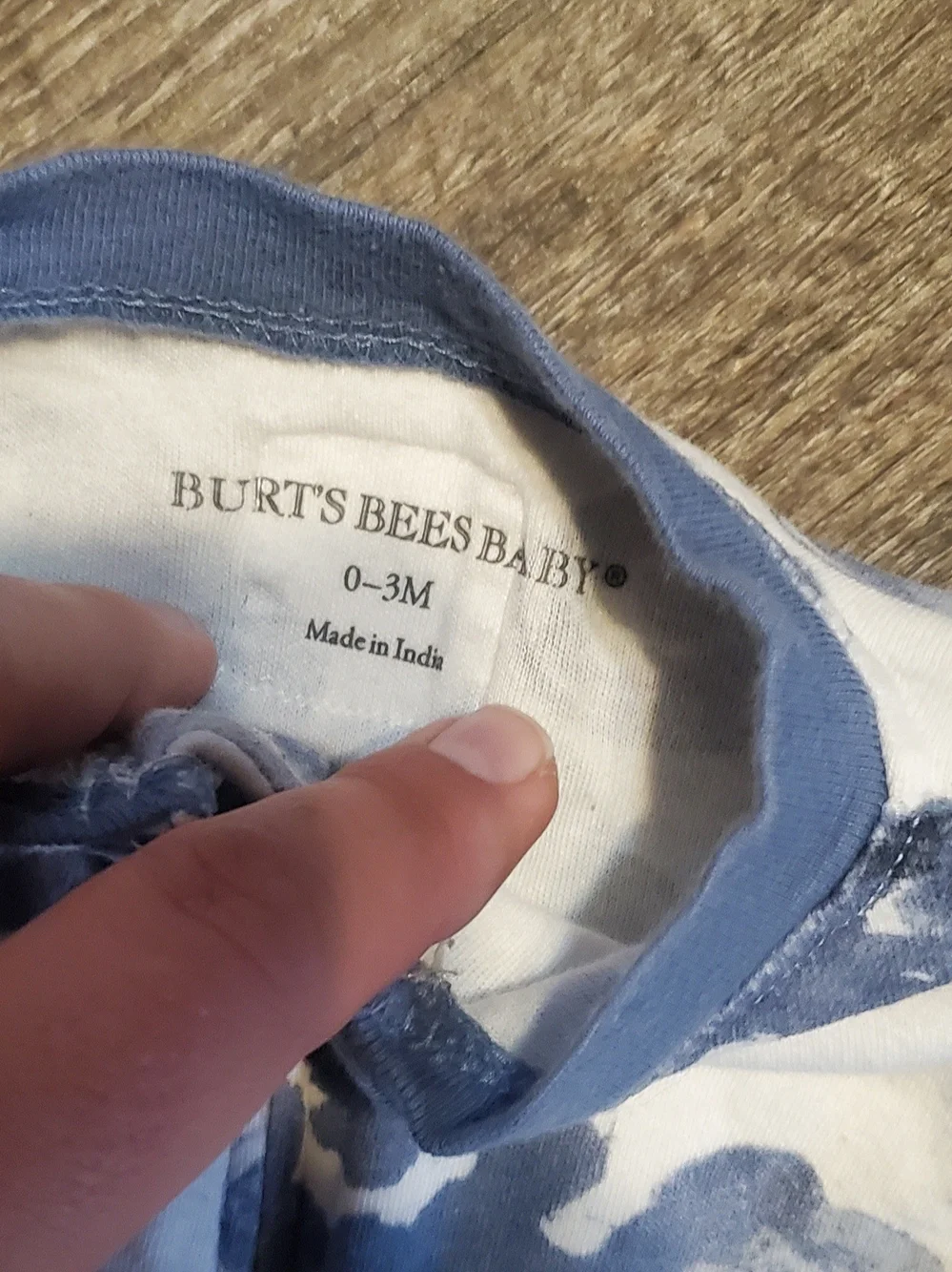 Two Burt's Bees 0-3month Onsies